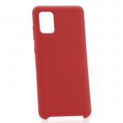 Чехол-накладка Samsung Galaxy A31 Derbi Slim Silicone-2 красный