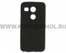Чехол силиконовый LG H791 Nexus 5X черный матовый