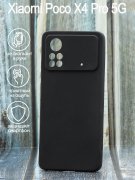 Чехол-накладка Xiaomi Poco X4 Pro 5G Derbi Slim Silicone черный