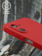 Чехол-накладка Realme C33 Derbi Slim Silicone красный