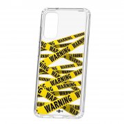Чехол-накладка Samsung Galaxy S20 Kruche Print Warning