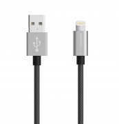 Кабель USB-iP Amazingthing SupremeLink MFi Power Max Silver 1m 3A