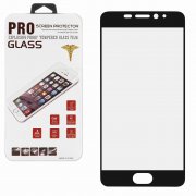 Защитное стекло Meizu M5 Note Glass Pro Full Screen чёрное 0.33mm