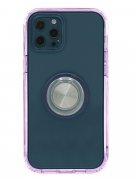 Чехол-накладка iPhone 12 Pro Max Kruche Ring Purple