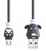 Кабель USB-Micro Remax Gray 1m