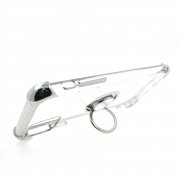 Чехол-накладка iPhone 11 Pro Max Ring Holder Silver