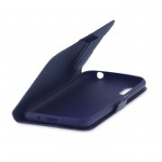 Чехол книжка Samsung Galaxy M01 DF синий
