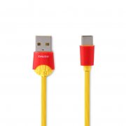 Кабель USB-Type-C Remax Yellow 1m 2.4A