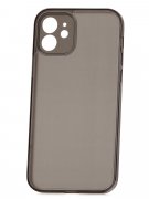 Чехол-накладка iPhone 12 Kruche Frosted glass Black