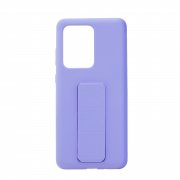 Чехол-накладка Samsung Galaxy S20 Ultra Kruche Magnetic Stand Lilac purple