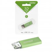 Флеш Smartbuy U10 32Gb Green USB 2.0
