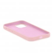 Чехол-накладка iPhone 12/12 Pro Derbi Slim Silicone-3 розовый песок