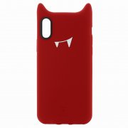Чехол-накладка iPhone X/XS Baseus Devil Baby Red