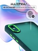 Чехол-накладка Xiaomi Redmi 9A Kruche Camera Shine Green