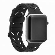 Ремешок для Apple Watch 42mm/44mm Silicon Band черный