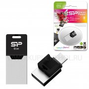Флеш OTG USB-Micro Silicon Mobile X20 8GB