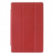 Чехол откидной Samsung Galaxy Tab S6 Lite 10.4 P615 Trans Cover красный