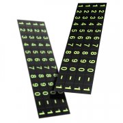 Автовизитка с магнитными цифрами Baseus Tock ACNUM-DD02 White