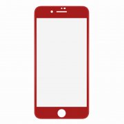 Защитное стекло+чехол iPhone 7 Plus WK Armor 3D Normal с силиконовой рамкой Red 0.22mm