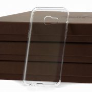 Чехол-накладка Samsung Galaxy A3 (2017) A320 iBox Crystal прозрачный глянцевый 1.25mm