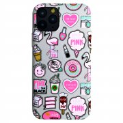 Чехол-накладка iPhone 11 Pro Derbi Pink Style