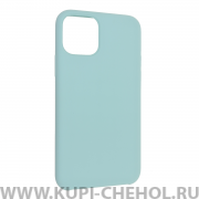 Чехол-накладка iPhone 11 Pro Derbi Slim Silicone-2 бирюзовый