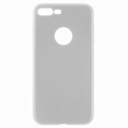 Чехол-накладка iPhone 7 Plus/8 Plus J-Case 126 серый с вырезом под яблоко 0.5mm