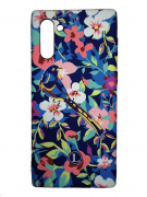 Чехол-накладка Samsung Galaxy Note 10 Luxo Flowers H9 фосфор