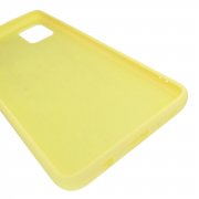 Чехол-накладка Samsung Galaxy A51 DF Silicone Yellow