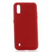 Чехол-накладка Samsung Galaxy M01 DF Silicone Red 