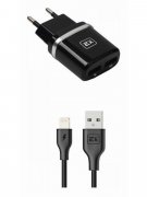 СЗУ 2USB 3.4A+кабель USB-iP Exployd Classic 1m Black УЦЕНЕН