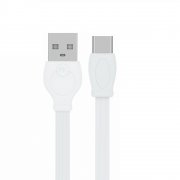 Кабель USB-Type-C WK White 1m