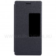Чехол книжка Huawei Ascend P7 Nillkin Sparkle черный