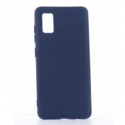 Чехол-накладка Samsung Galaxy A41 DF Silicone Blue