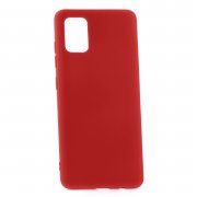 Чехол-накладка Samsung Galaxy M51 DF Silicone Red 