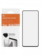 Защитное стекло Xiaomi Redmi Note 10/Redmi Note 10S DF Full Glue черное 0.33mm