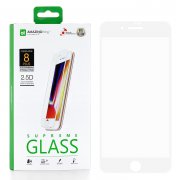 Защитное стекло iPhone 7 Plus Amazingthing Silk Full Glue White 0.33mm