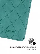 Чехол книжка Huawei Honor 50/Nova 9 Kruche Rhombus Turquoise