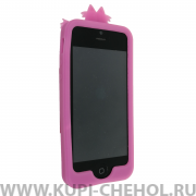 Чехол-бампер iPhone 5/5S/SE силиконовый Disney Чеширский Кот