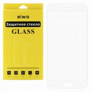 Защитное стекло Samsung Galaxy J7 2018 Aiwo Full Screen белое 0.33mm