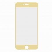 Защитное стекло iPhone 6 Plus/6S Plus Ainy Full Screen Cover розовое 0.33mm