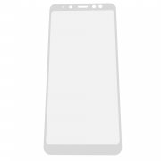 Защитное стекло Samsung Galaxy A8+ 2018 (A730) Glass Pro Full Screen белое 0.33mm