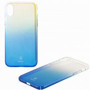 Чехол-накладка iPhone X/XS Baseus Glaze Blue