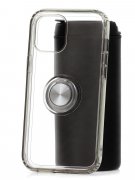 Чехол-накладка iPhone 12 Pro Max Kruche Ring Black