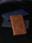 Чехол книжка Samsung Galaxy S9 Plus Kruche Strict style Dark blue
