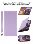 Чехол книжка Huawei Honor 7A/Y5 2018/Y5 Prime 2018 Kruche Royal view Light purple