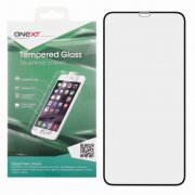 Защитное стекло iPhone XS Max/11 Pro Max Onext Full Glue чёрное 0.3mm