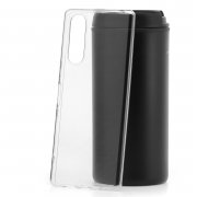 Чехол-накладка Sony Xperia XZ5 прозрачный глянцевый 1mm
