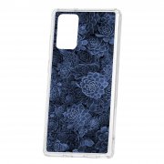 Чехол-накладка Samsung Galaxy Note 20 Kruche Print Каменная роза
