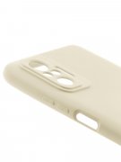 Чехол-накладка Xiaomi Redmi Note 10 Pro Derbi Slim Silicone-3 молочный